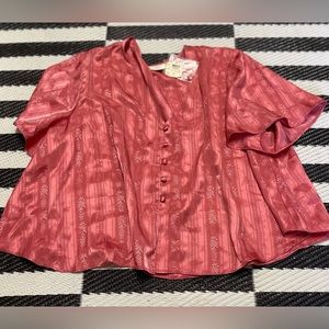 Victoria’s Secret Vintage Gold Label pajama top